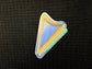Harp- Holographic Sticker