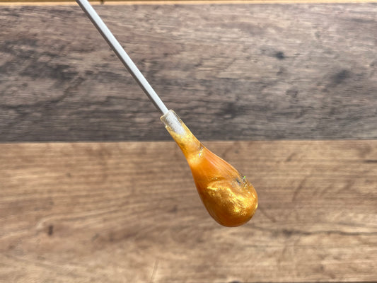 Glitter Chicken Nugget- Pear Conducting Baton