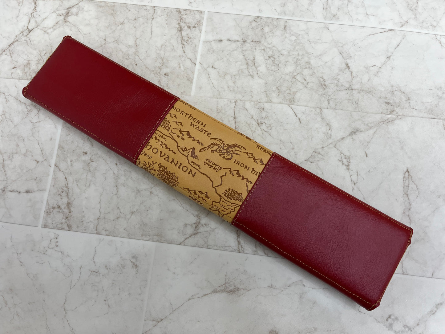 Middle Earth Map- Four Baton Case