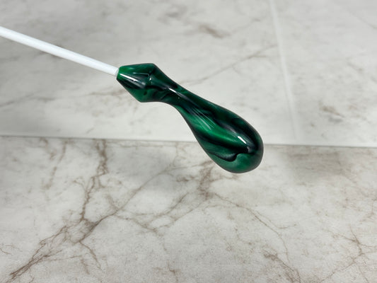 Emerald Streak- Dooku Acrylic Conducting Baton