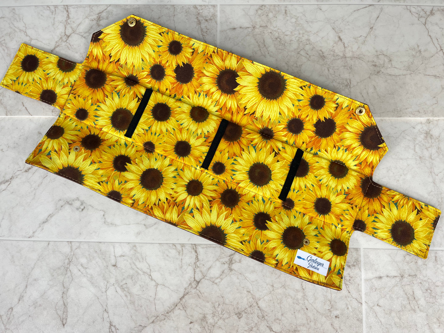 Sunflowers- Four Baton Case