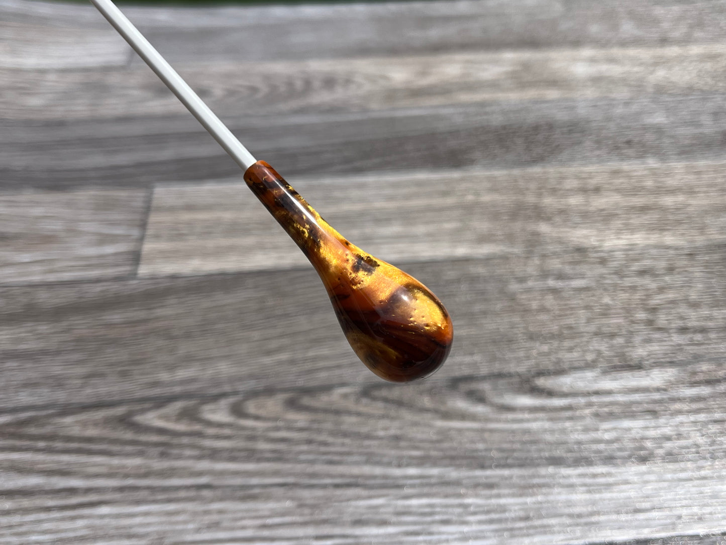 Boo Boo- Pear Fiberglass Conducting Baton