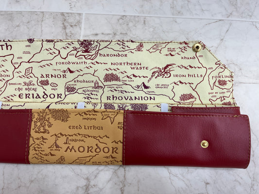 Middle Earth Map- Four Baton Case