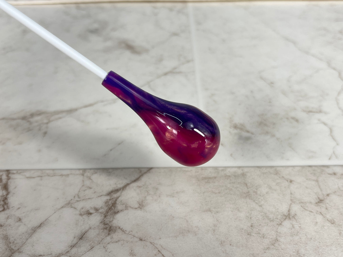Twilight Sparkle- Pear Acrylic Conducting Baton