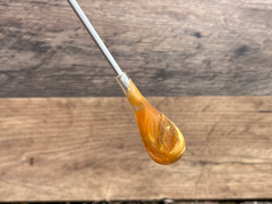 Glitter Chicken Nugget- Pear Conducting Baton