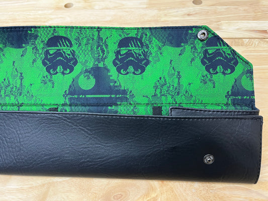 Green Death Star- Four Baton Case