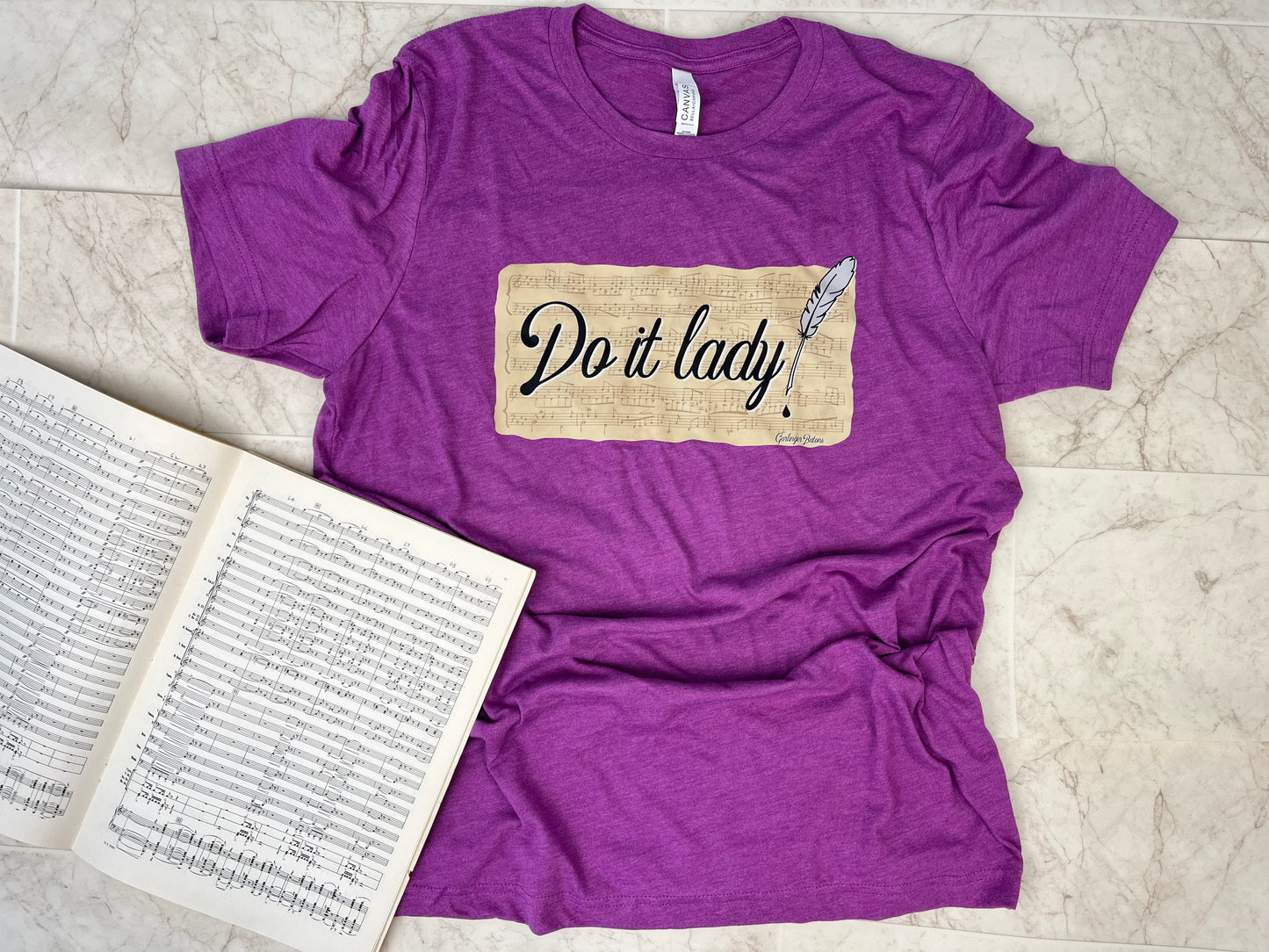 Do It Lady- Music T Shirt