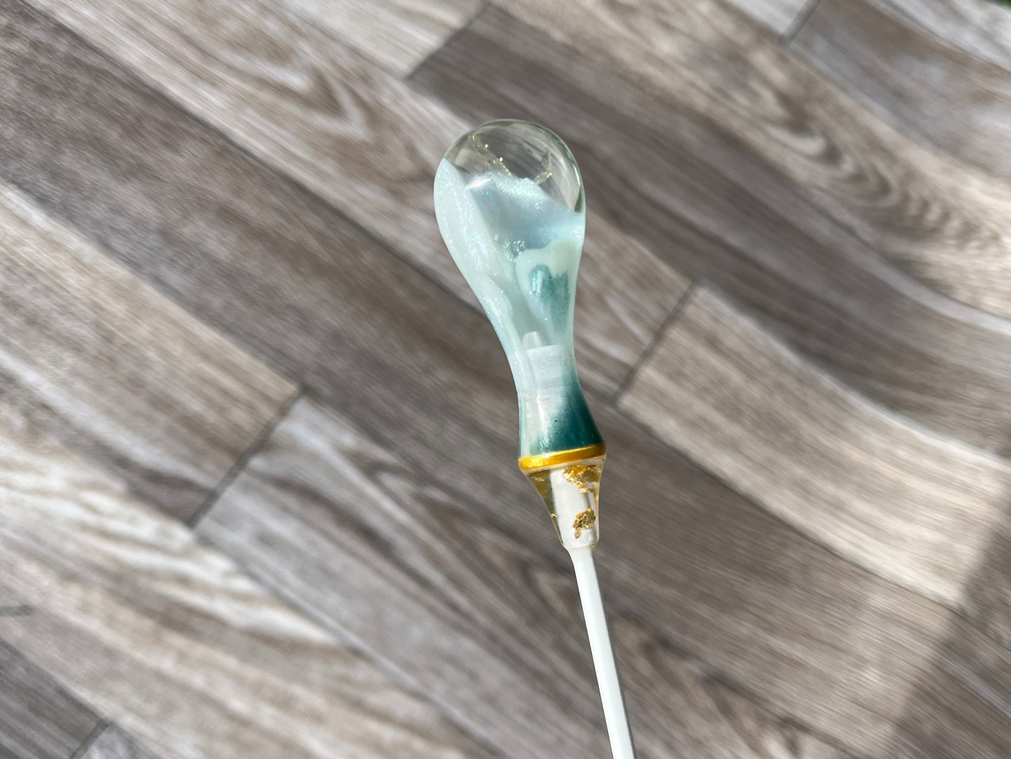 Abomasnow- Spindle Fiberglass Conducting Baton