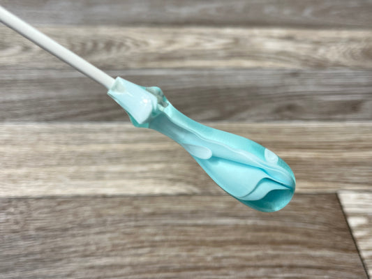 Ice Marble- Spindle Fiberglass Conducting Baton