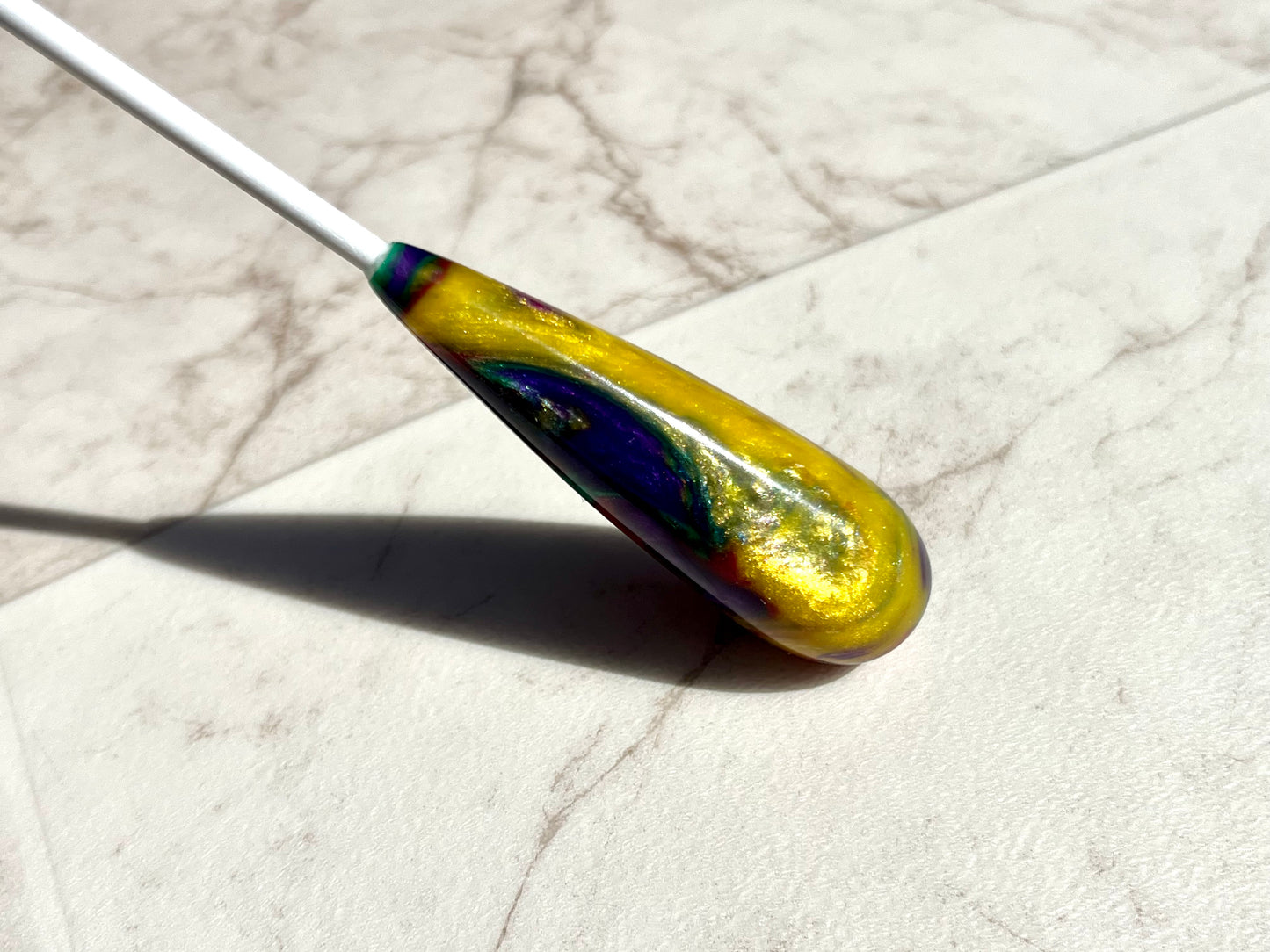 Tonic of Luck- Traditional Acrylic Conducting Baton