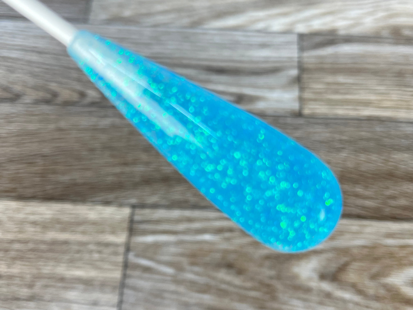 Blue Glitter- Traditional Acrylic Conducting Baton