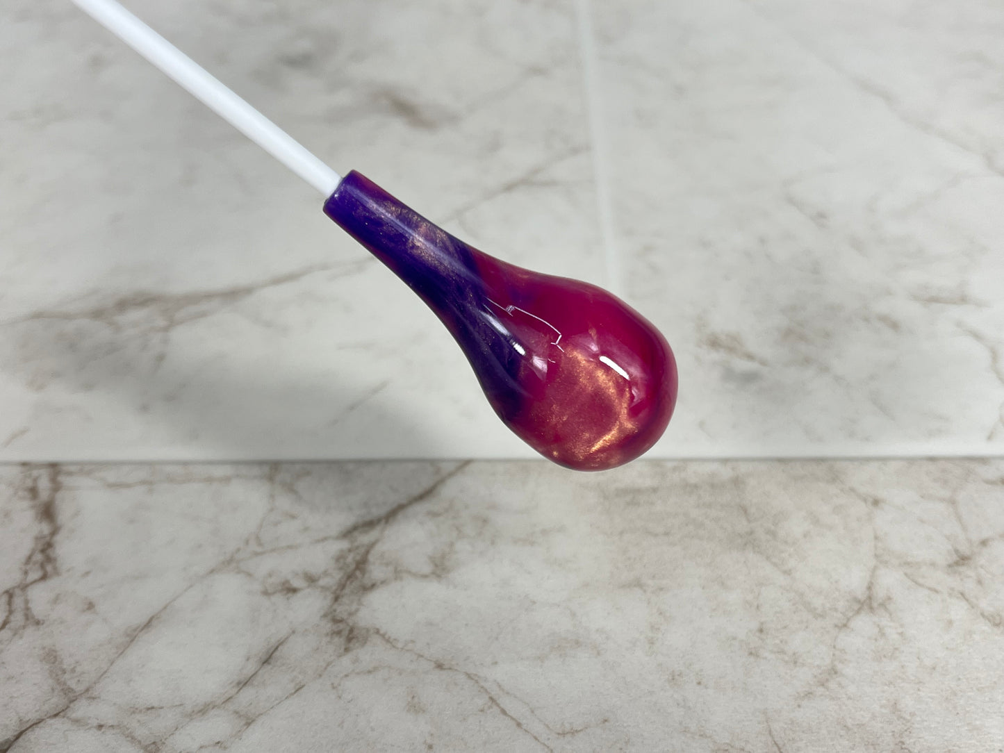 Twilight Sparkle- Pear Acrylic Conducting Baton