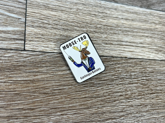 Moose-Tro- Enamel Pin