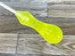 Yellow Glitter- Ergonomic Acrylic Conducting Baton