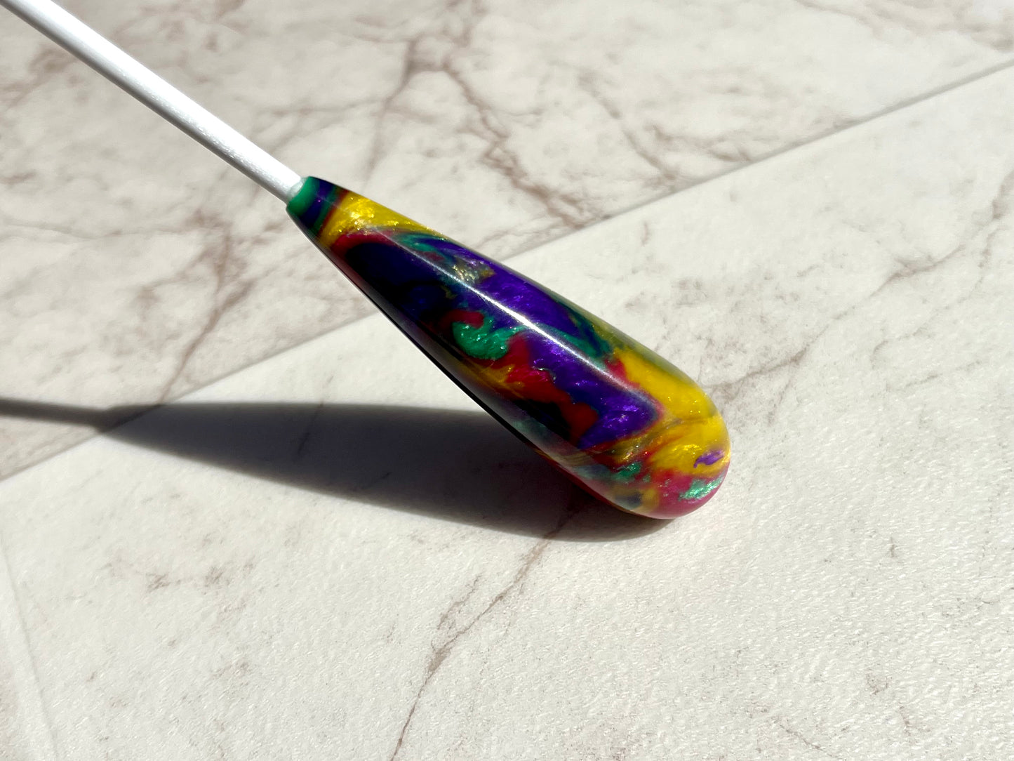 Tonic of Luck- Traditional Acrylic Conducting Baton