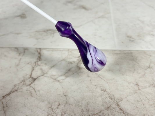 Grape Cream Soda- Dooku Acrylic Conducting Baton