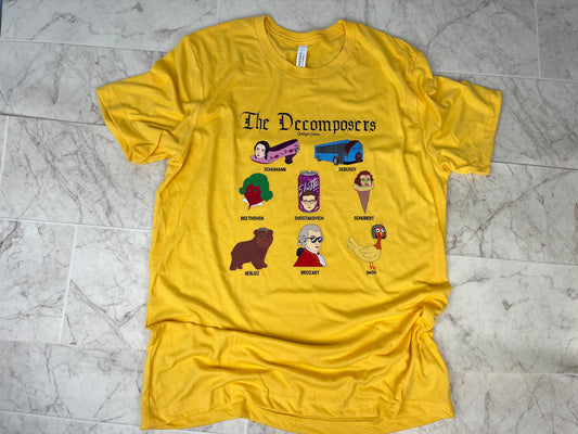 The Decomposers Cast- Decomposer T Shirt
