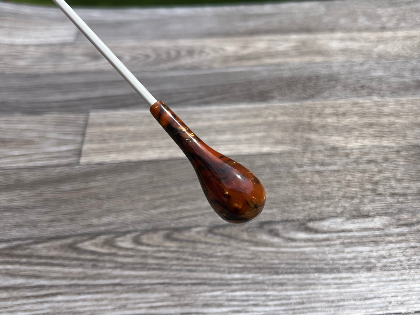 Boo Boo- Pear Fiberglass Conducting Baton
