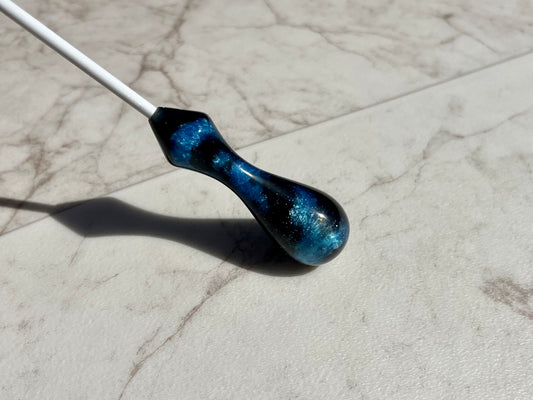 Salty Depths- Ergonomic Acrylic Conducting Baton