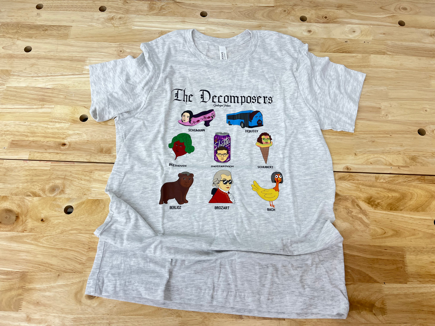 The Decomposers Cast- Decomposer T Shirt