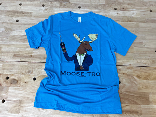 MOOSE-TRO - Music Pun T Shirt