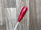 WBDI Red Fiberglass Conducting Baton