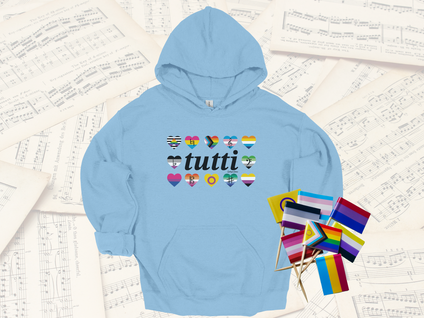Tutti LGBTQ+ Pride Hoodie