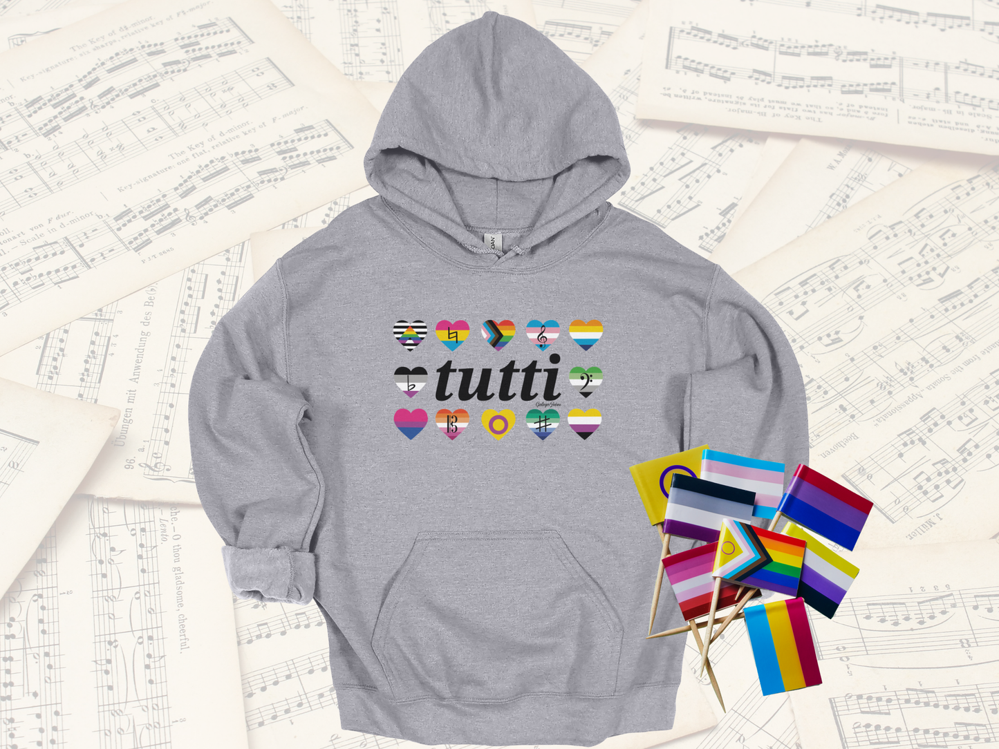 Tutti LGBTQ+ Pride Hoodie