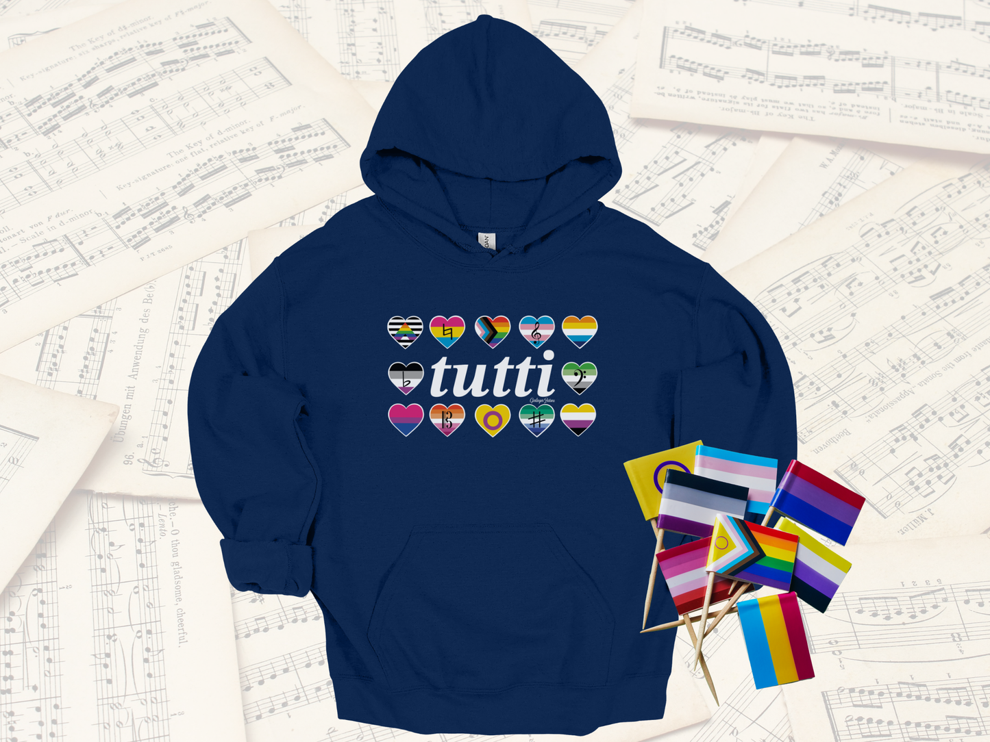 Tutti LGBTQ+ Pride Hoodie
