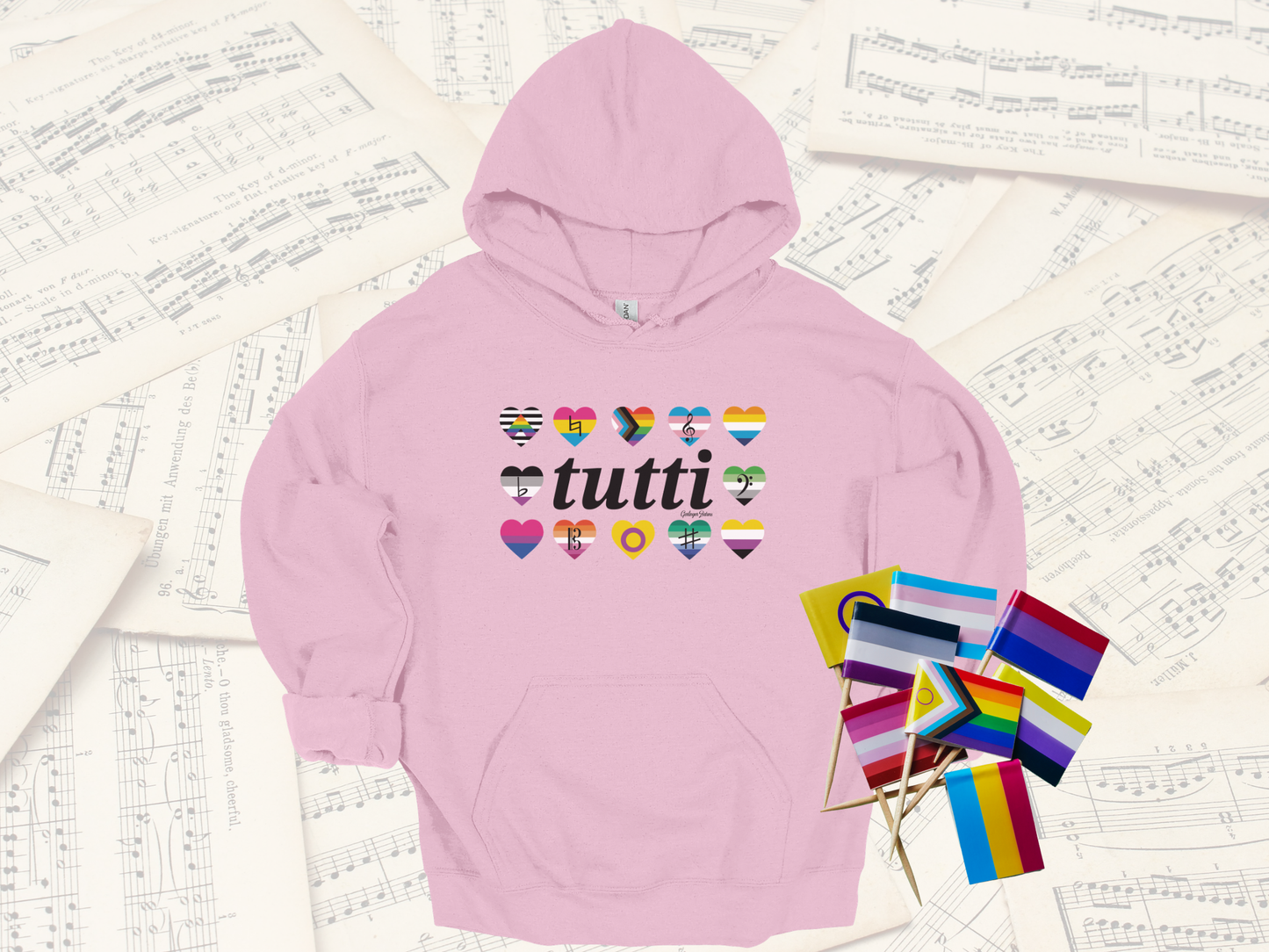 Tutti LGBTQ+ Pride Hoodie