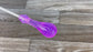 Purple Glitter- Ergonomic Pear Acrylic Conducting Baton
