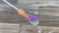 Rainbow Glitter- Ergonomic Acrylic Conducting Baton