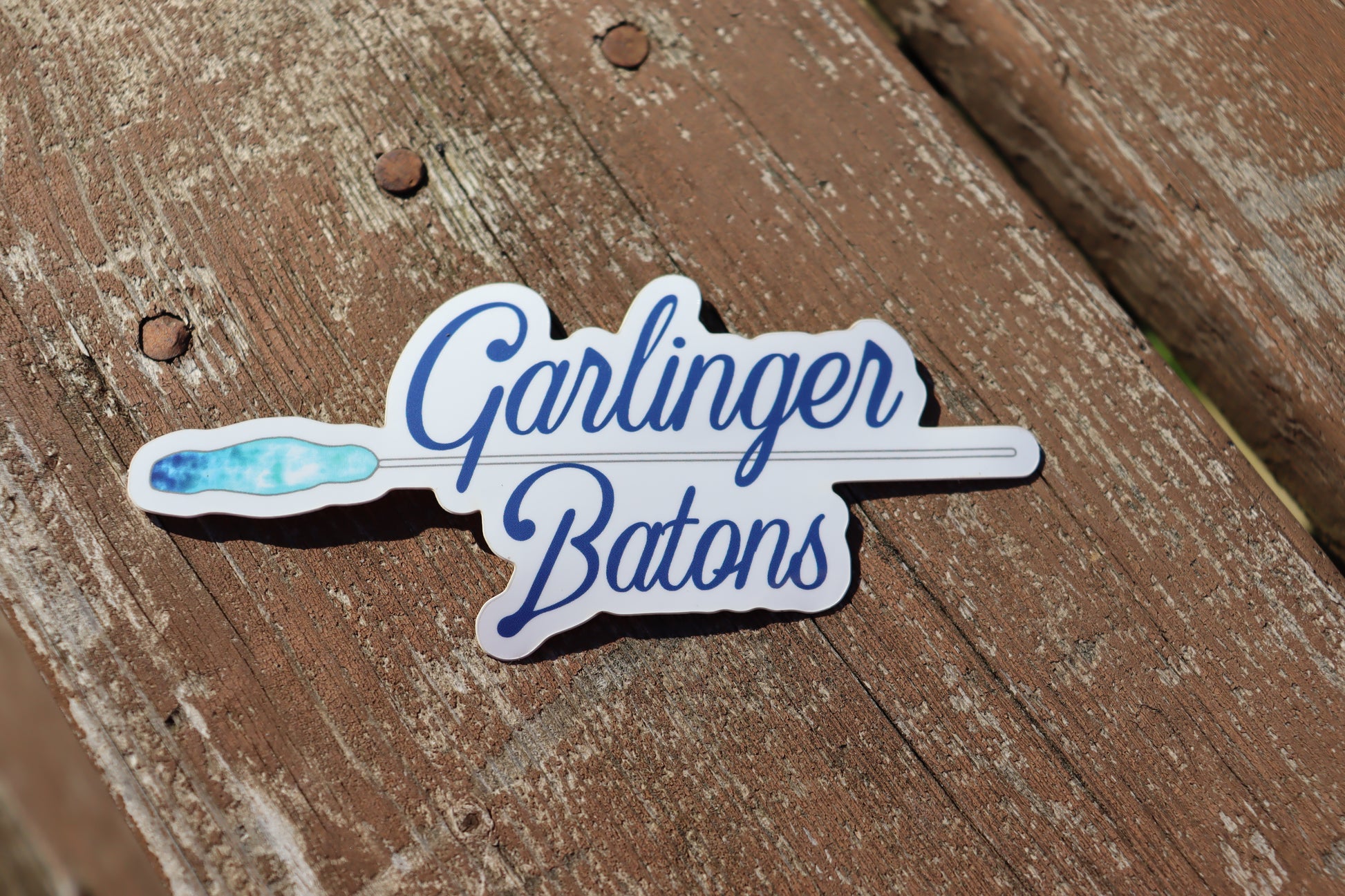 Garlinger Batons Logo Sticker