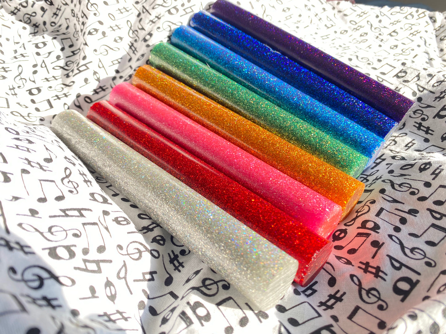 Ultra Glitter Batons- Fiberglass Shaft