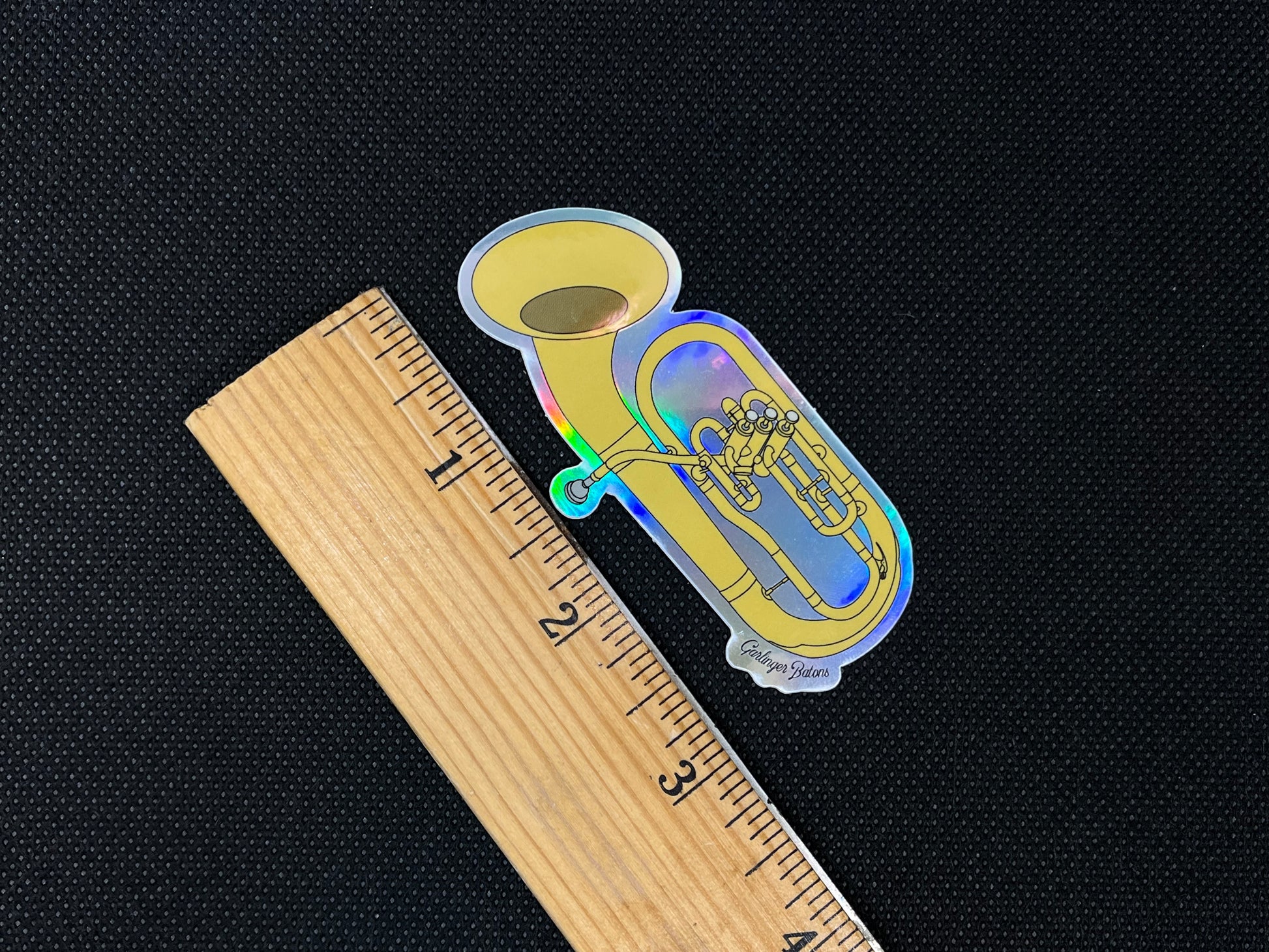 Baton Sticker Orchestra Euphonium- Holographic Sticker – Garlinger Batons