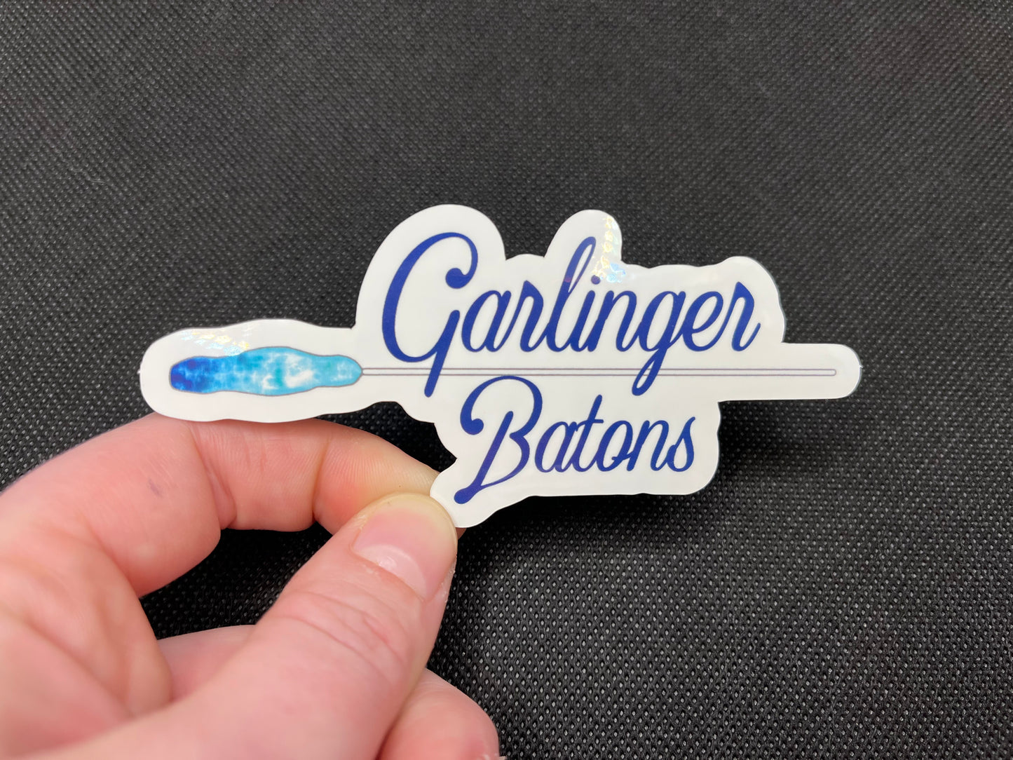 Vinyl Garlinger Batons Logo Sticker
