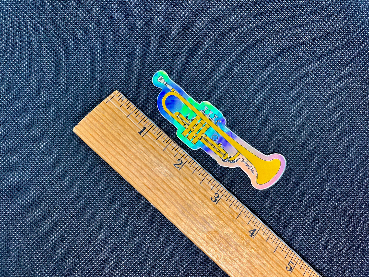 Vinyl Trumpet Sticker