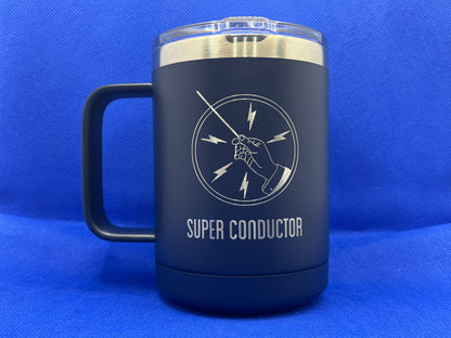 Super Conductor Travel Mug- Navy